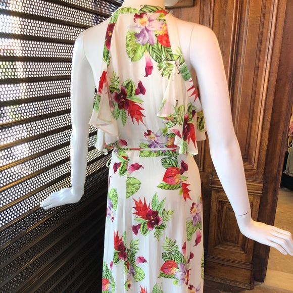 Privacy Please Acme Floral Wrap Dress - Picture 6 of 8